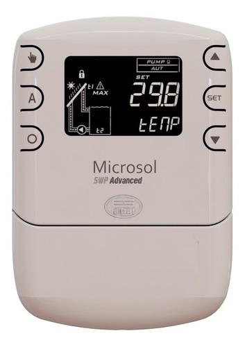 Termostato digital Microsol Swp Advanced, 230 V, indicador completo