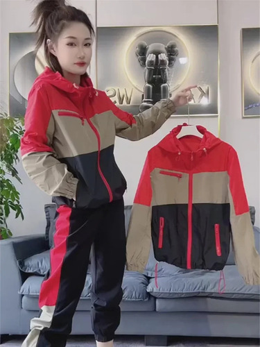 Chaqueta De Protección Solar Con Capucha Para Mujer, Casual,