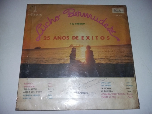 Lp Vinilo Disco Acetato Vinyl Lucho Bermudez Exitos Cumbia