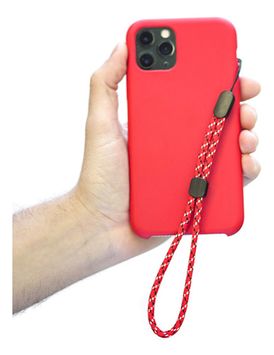 Alça P/ Capinha De Celular Anti Queda Phone Leash Migs Red