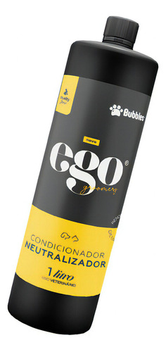 Condicionador Pet Neutralizador De Odores Ego Bubbles 1000ml