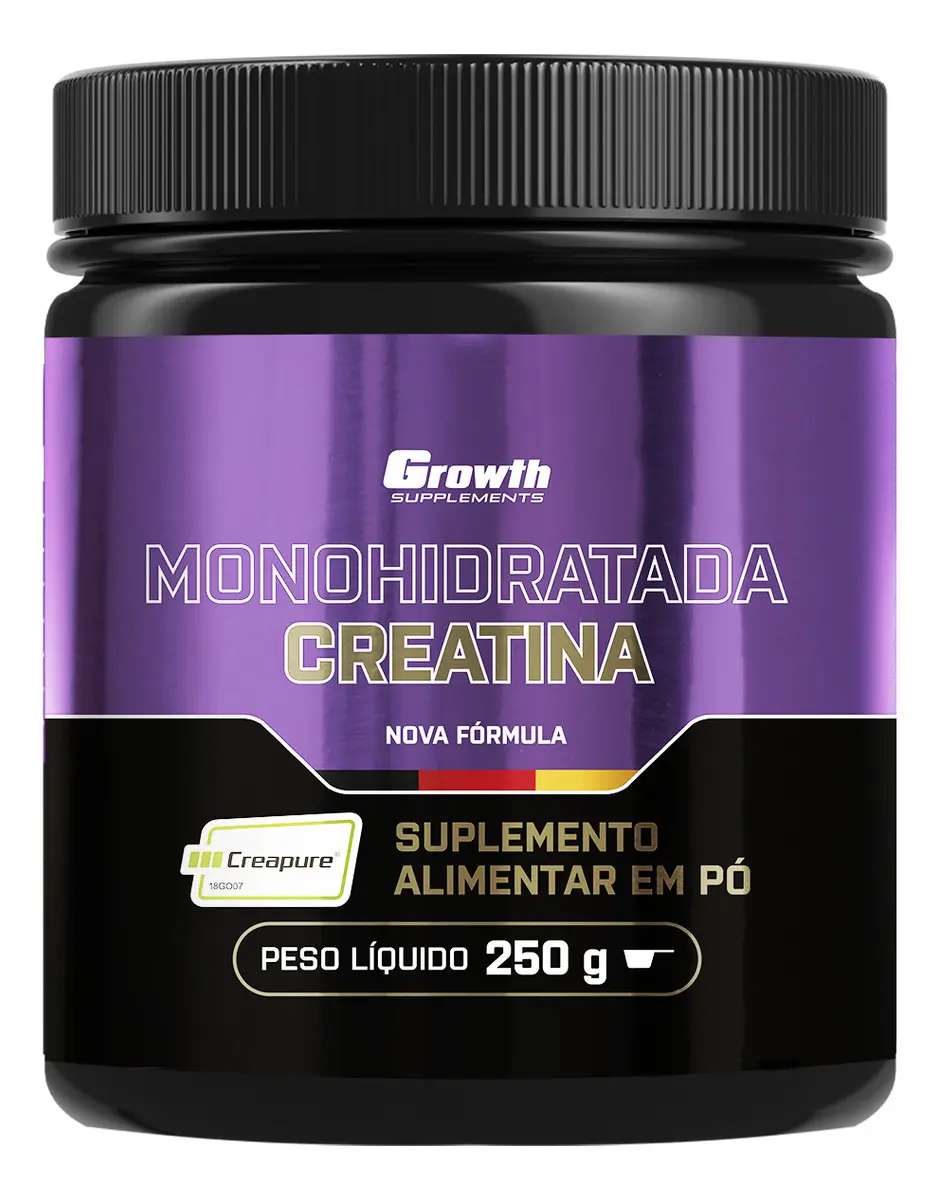 Creatina Growth Supplements em pó Sem sabor x 250g