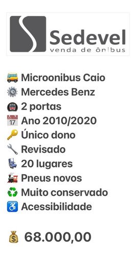 Micro Onibus Ano 2010