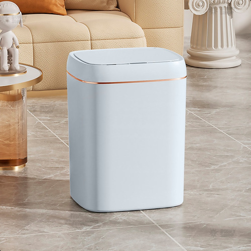 Lixeira Recarregavel Com Bateria Automatica Usb Com Sensor