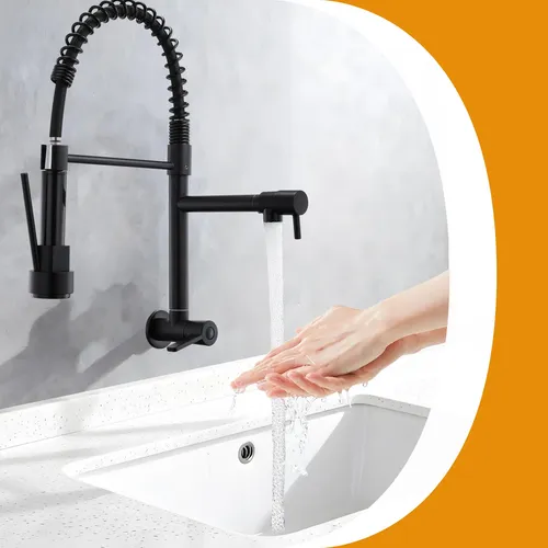 Torneira Gourmet Cozinha Mola Grande Flexivel Luxo