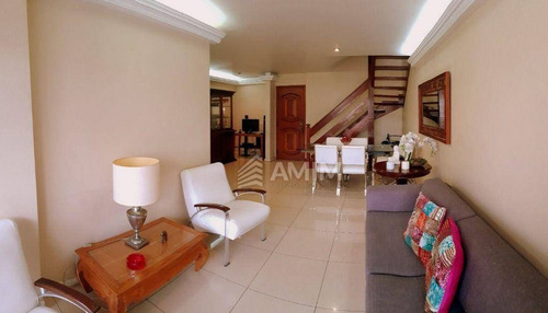 Imagem 6 de 20 de Cobertura Com 4 Dormitórios À Venda, 250 M² Por R$ 1.700.000,00 - Icaraí - Niterói/rj - Co0413