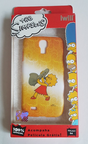 Capa Case Iwill The Simpsons Galaxy S4 Samsung Original 