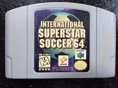 International Super Star Soccer 64 Original Nintendo 64  N64