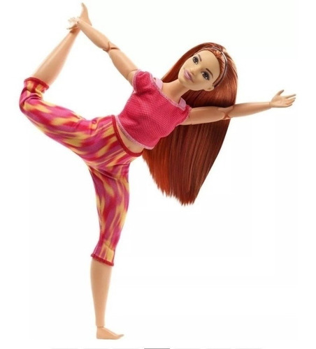 Imagem 4 de 8 de Barbie To Move Ruiva Curvilínea Plus Size Ms
