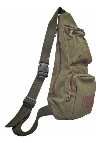 Bolso Cruzado Lona Algodón Imper Breton San Roman