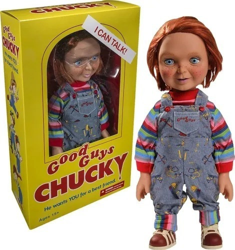 Boneco Chucky Talking Mezco Child's Play - Original