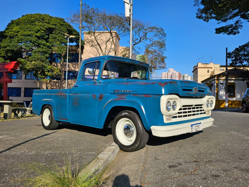 Ford F100 V8 1962 - Feita Do Zero Com Pintura Em Patina