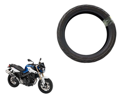 Pneu Dianteiro 120/70 R17 F 800 R F800r 2015 2017(685) (Usado)