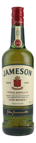 Whisky Irlandés Jameson Triple Distilled 750ml