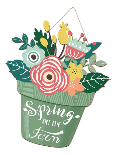 Señal De Primavera Compatible Con La Puerta De Entrada