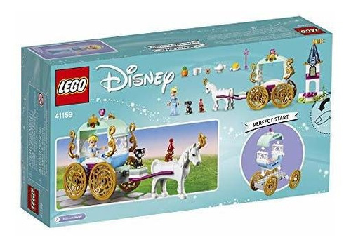Paseo En Carruaje De Lego Disney Cenicienta 41159 4 Kit De C | Envío gratis