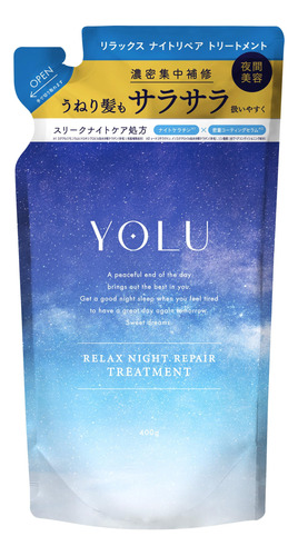 Yolu Recambio De Tratamiento De Belleza Nocturna 13.5 Fl Oz