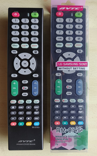 Control Remoto Tv Daewoo Led Modelo Dex-39t1f Universal
