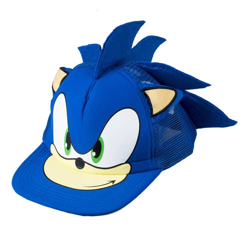 Gorra De Béisbol Ajustable De Dibujos Animados Sonic Hat Par