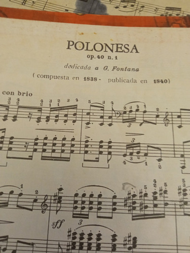 Partitura Polonesa Para Piano