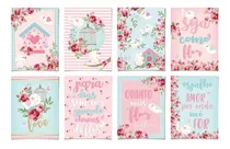 Comprar Cartaz Decorativo Jardim Encantado 25x35cm Cu002F08 Unidades 