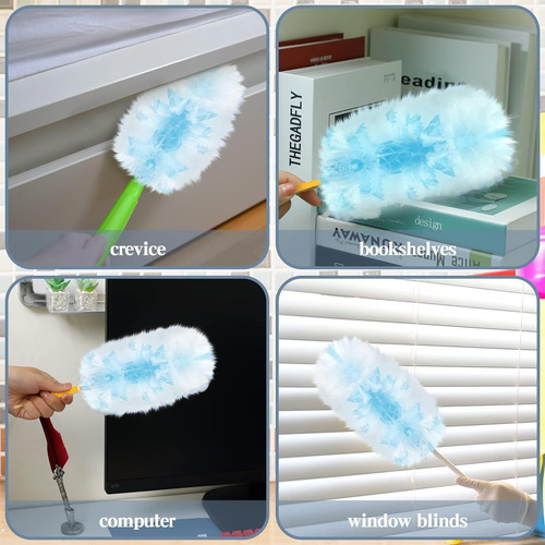 10 Recambios Desechables Para Plumeros, Plumeros Resistentes