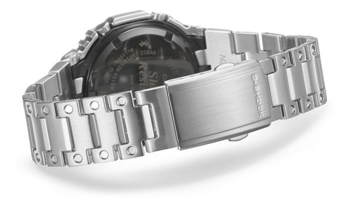 Reloj Casio Plateado Gm-b2100d-1a Original Para Caballero Ew Color del fondo Gris oscuro