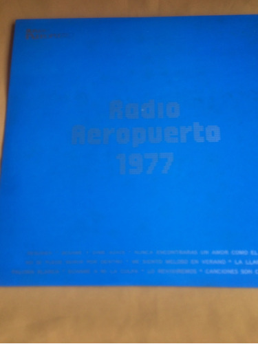 Disco Long Play Vinil - Radio Aeropuerto 1977