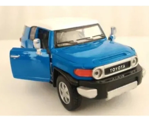 Carro A Escala 1:43 Toyota Fj Land Cruiser/ Metálico