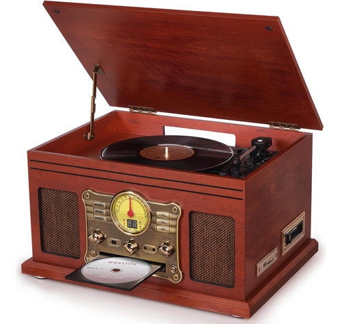 Tocadiscos De Vinilo Altavoces Estéreo, Convertidor ...