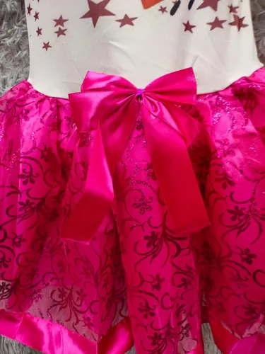 Vestido Tutu Manga Corta Para Niñas Co2