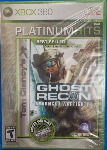 Tom Clancy's Ghost Recon Advanced Warfighter Xbox 360 Físico