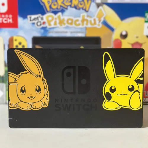 Nintendo Switch Edição Let's Go Pikachu E Eevee Usado | MercadoLivre