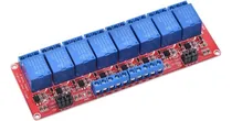Comprar Módulo Relé 8 Canales, 5v, Con Optoacoplador, Para Arduino.