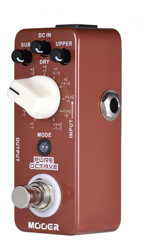 Effect Pedal Octave True Modes Pedal Effect Guitar Bypass