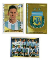 Comprar Copa Centenario 2016 Lote 8 Figuritas Argentina Messi Lionel Messi Copa América Centenario