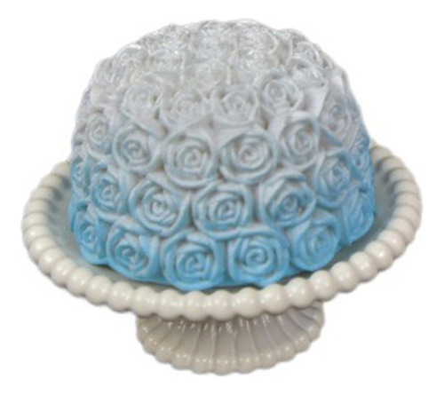 Juguete En Miniatura Para Postre, Pastel, Comida, Azul