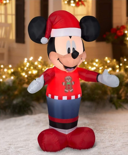 Mickey Mouse Disney Inflable Navidad