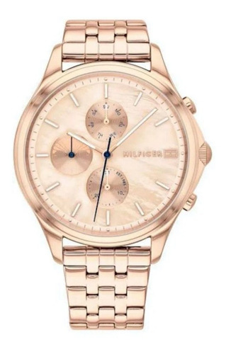 Reloj Tommy Hilfiger Th 1782120 Mujer. Ct Color de la malla Rose Color del bisel Rosé Color del fondo Rosé