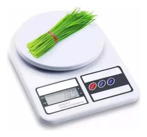 Balanza Digital De Colores Hasta 10kg Cocina A Pilas