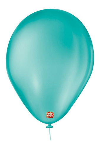 Balões São Roque Nº 7 Azul Oceano C/50un