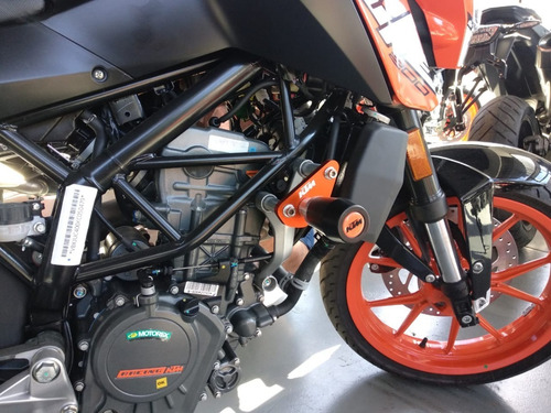 Imagen 5 de 10 de Sliders Laterales Ktm Duke 200 250 390 Original Cr Garage