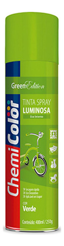 Spray Chemicolor Luminosa Verde 400ml