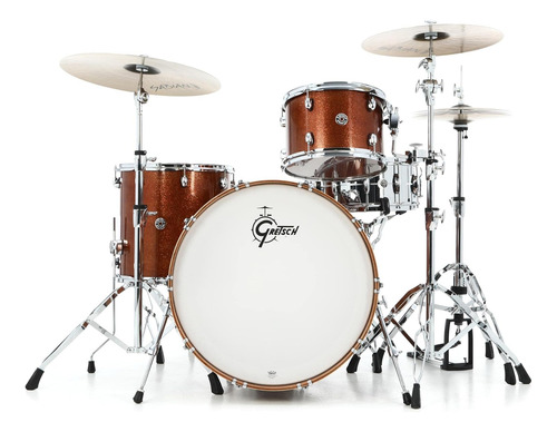 Gretsch Juego De Tambores De Batería, Brillo De Bronce (ct1-