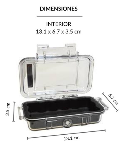 1015 Micro Case Pelican Negro