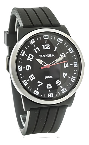 Reloj Tressa Mau Hombre Silicona Wr 100mts