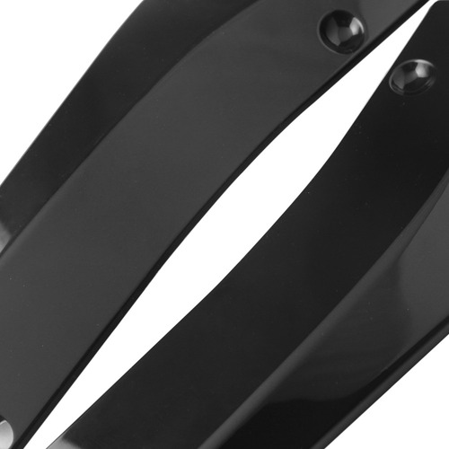 P 2x Car Auto Bumper Lip Diffuser Splitter Canard Protector