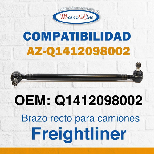 Imagen 3 de 9 de Bieleta Brazo / 29 Pul. / Freightliner Fld 120 / Q1412098002