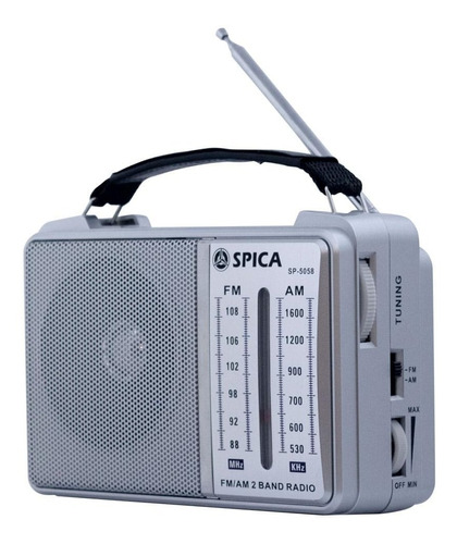 Radio Spica Sp5058 Retro Am/fm Dos Bandas