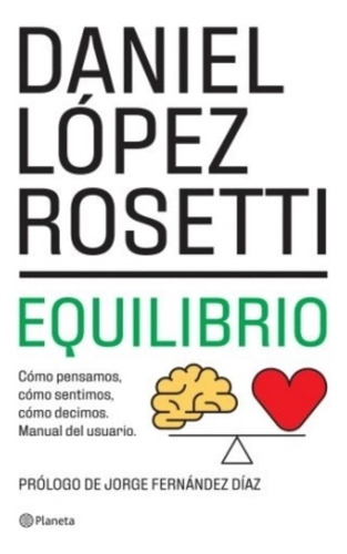 Libro Equilibrio ( Ed. 2022) - Daniel Lopez Rosetti
